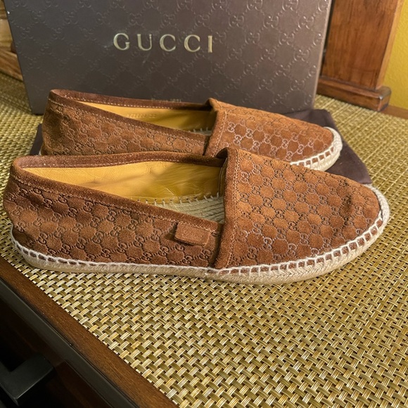 Authentic Ladies Gucci suede espadrilles - Picture 3 of 16